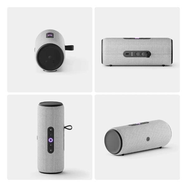 Изображение товара Умная колонка Яндекс Станция Стрит с Алисой серый ( YNDX-00030GRY)