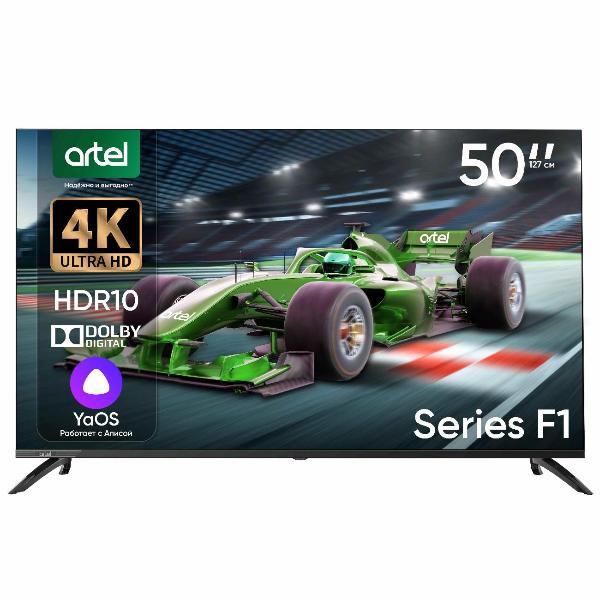 Изображение товара Телевизор Artel YA50LU3600 черный