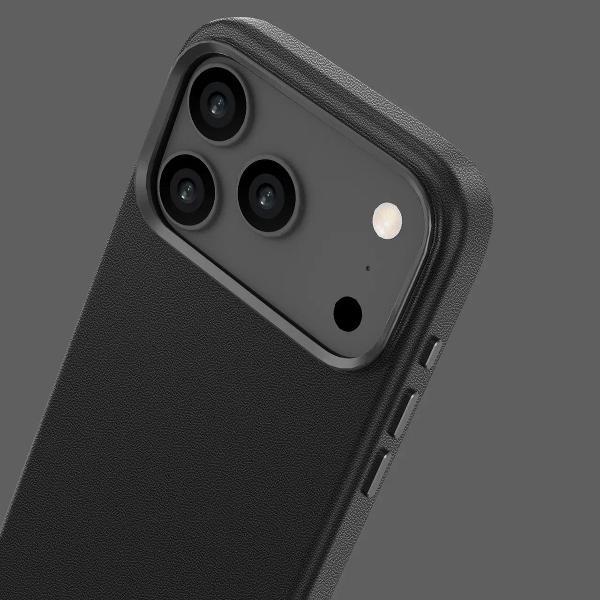 Изображение товара Чехол Deppa Eco Leather MagSafe iPhone 17 Pro Max, черный, 84297