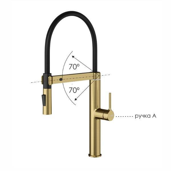 Изображение товара Смеситель Wasserkraft A8887 Gold
