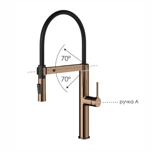 Изображение товара Смеситель Wasserkraft A8897 Rose Gold