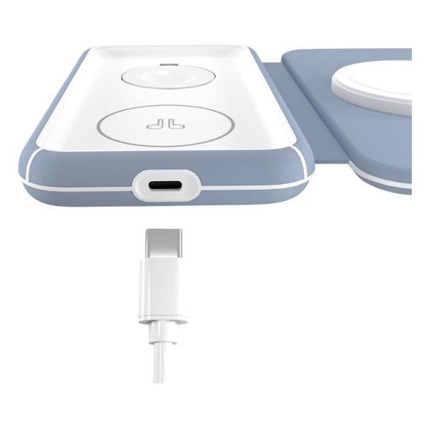 Изображение товара Беспроводное зарядное устройство LYAMBDA LMS301_BL