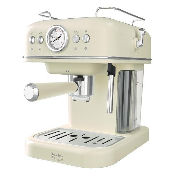 Изображение товара Кофеварка рожкового типа Tesler ECM-245 Beige