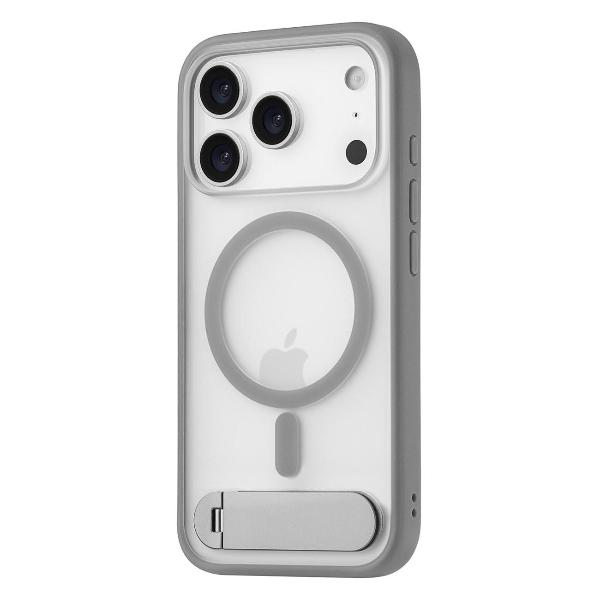 Изображение товара Чехол uBear Stand 360 Mag Case для iPhone 17 Pro MagSafe серый