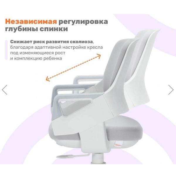 Изображение товара Кресло детское компьютерное YOKA YC-13 Willow серый