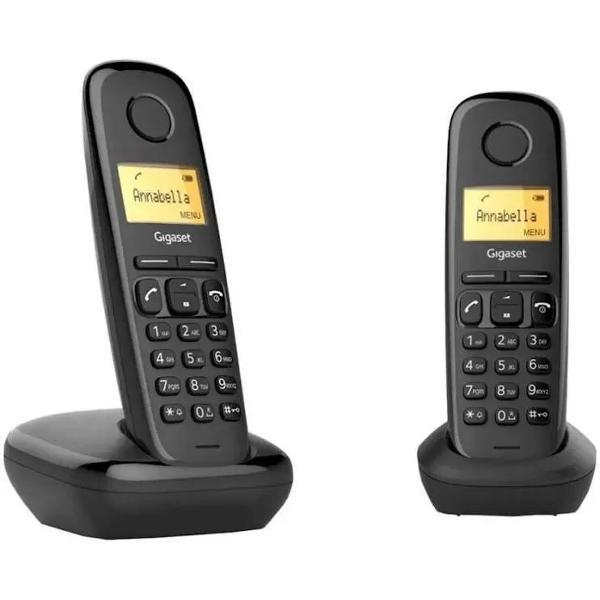 Изображение товара Телефон dect Gigaset A270 DUO RUS Black