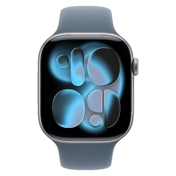 Изображение товара Смарт-часы Apple Watch 11 46mm Space Gray Anchor Blue Sport Band