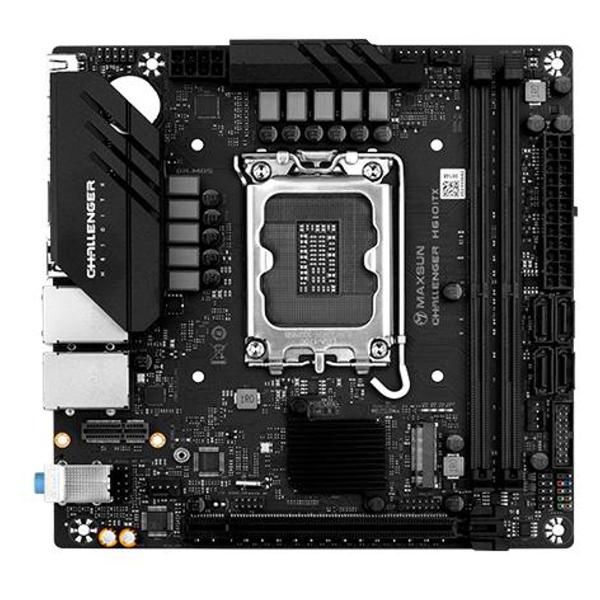 Изображение товара Материнская плата MAXSUN MS-Challenger H610ITX 2LAN V3