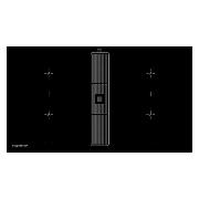 Изображение товара Встраиваемая индукционная панель независимая Kuppersbusch KMI 9850.0 SR Black Chrome