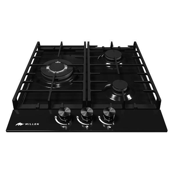 Изображение товара Встраиваемая газовая панель независимая Millen MGH 451 BL