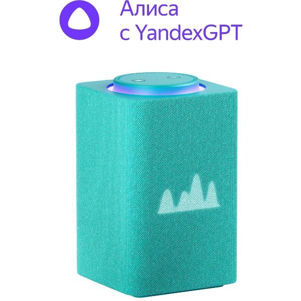 Изображение товара Умная колонка Яндекс Станция Макс с Zigbee бирюзовая