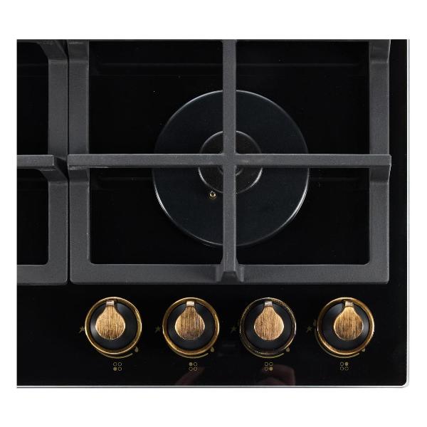 Изображение товара Встраиваемая газовая панель независимая de luxe GG4 750229F-TC-150