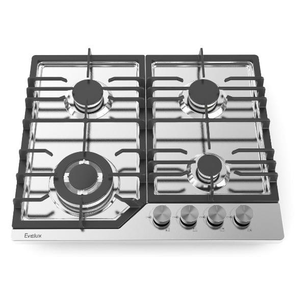 Изображение товара Встраиваемая газовая панель независимая Evelux HEG 638 X