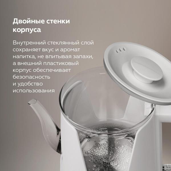 Изображение товара Электрочайник BQ KT0046DW White