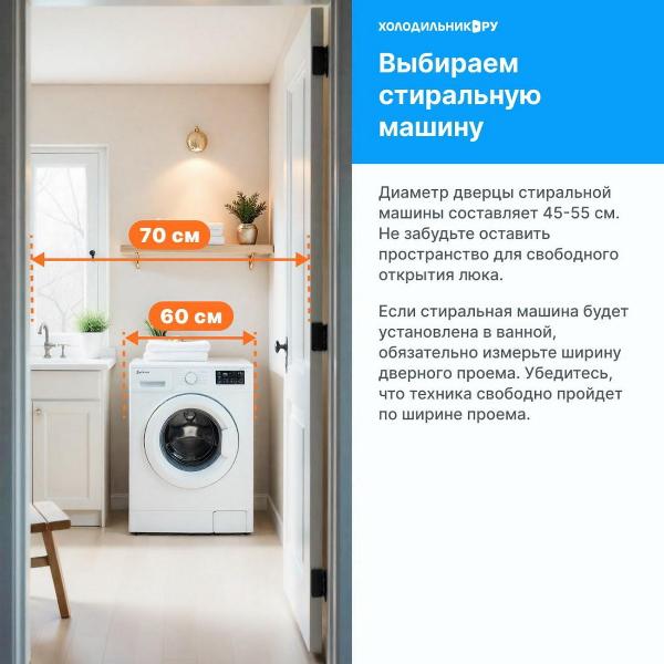 Изображение товара Стиральная машина узкая TCL TWOP-606W12W1