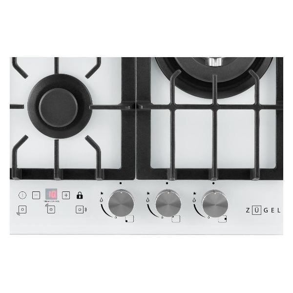 Изображение товара Встраиваемая газовая панель независимая ZUGEL ZGH450W