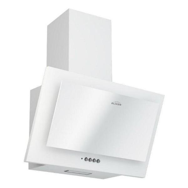 Изображение товара Вытяжка наклонная Elikor Коралл 50П-430-К3Д белая/белое стекло