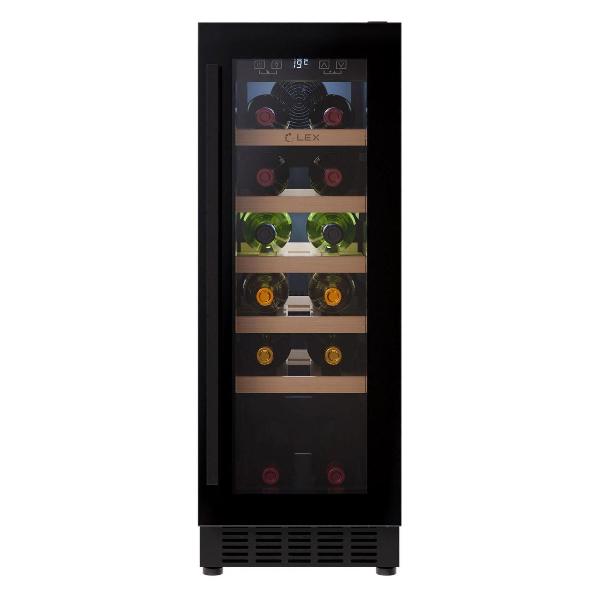 Изображение товара Встраиваемый винный шкаф LEX LWD3020BL