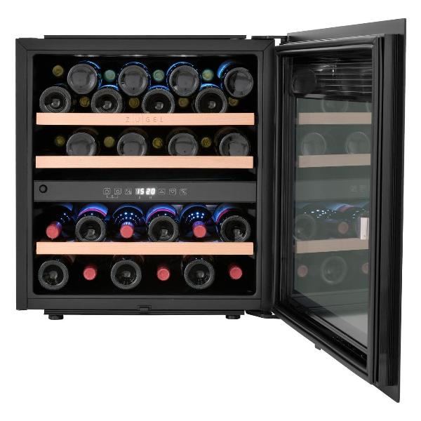 Изображение товара Встраиваемый винный шкаф ZUGEL ZCWI360DB