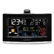 Изображение товара Метеостанция LaCrosse WS6837 Black с проектором