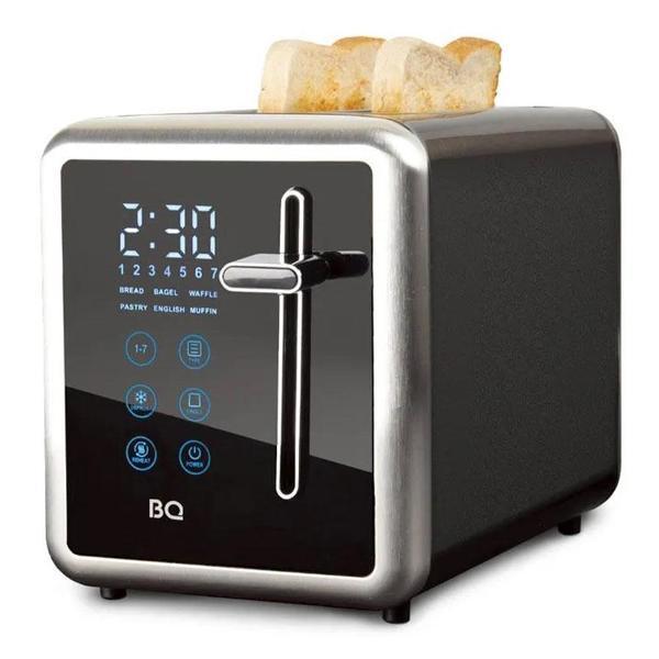 Изображение товара Тостер BQ T4002, стальной/черный