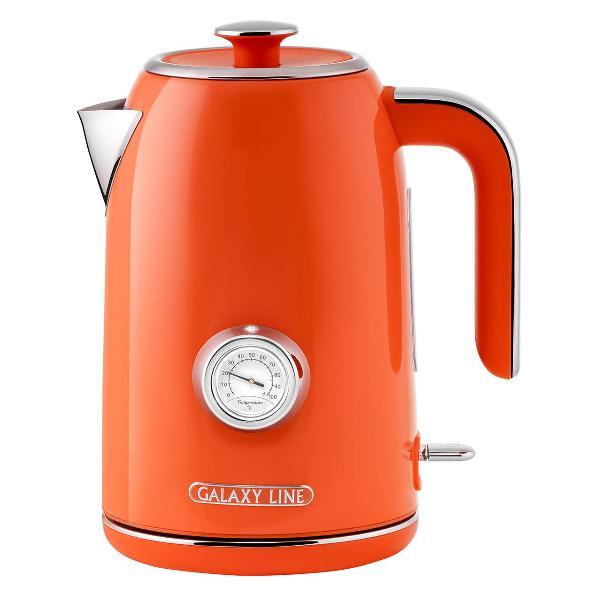 Изображение товара Электрочайник Galaxy LINE GL 0351 оранжевый