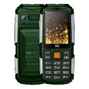 Изображение товара Мобильный телефон BQ BQ-2430 Tank Power Green Silver