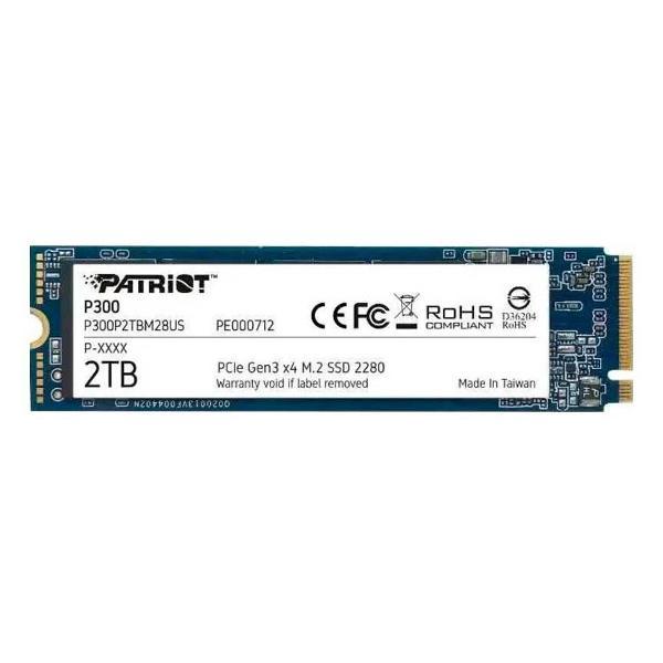 Изображение товара SSD Patriot Memory P300P2TBM28 500 ГБ с высокой скоростью чтения и записи