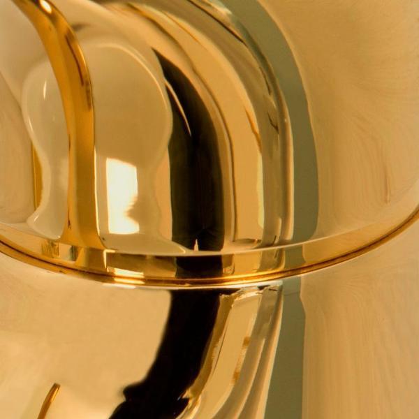 Изображение товара Смеситель для ванны и душа Wasserkraft Sauer 7148 Thermo Golden