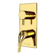 Изображение товара Смеситель для ванны и душа Wasserkraft Sauer 7171 Golden