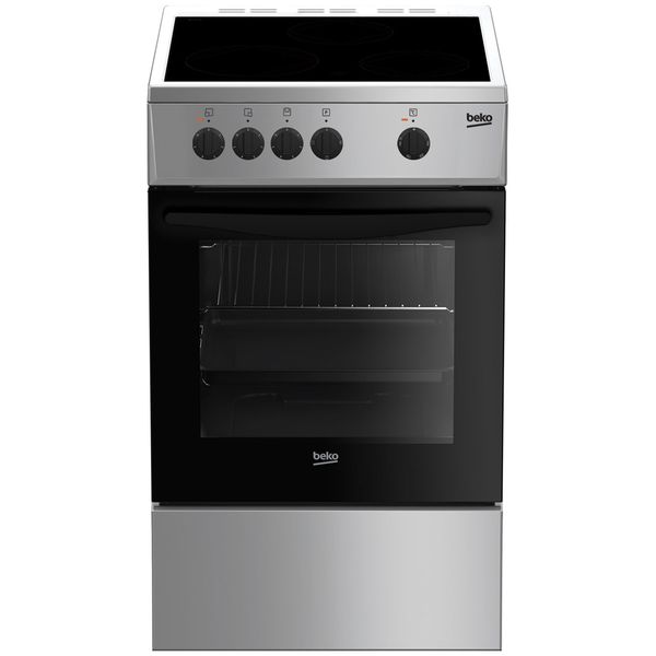 фото Электрическая плита 50-55 см beko fcs47007s