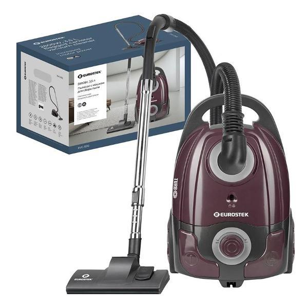 Изображение товара Пылесос с пылесборником Eurostek EVC-3512 темно-фиолетовый