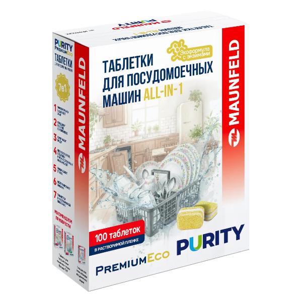 Изображение товара Моющее средство для посудомоечной машины Maunfeld MVM100PE