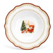 Изображение товара Тарелка столовая FISSMAN 16028 CHRISTMAS EVE 22см (фарфор)
