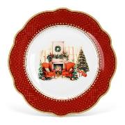 Изображение товара Тарелка столовая FISSMAN 16026 CHRISTMAS EVE 27см (фарфор)