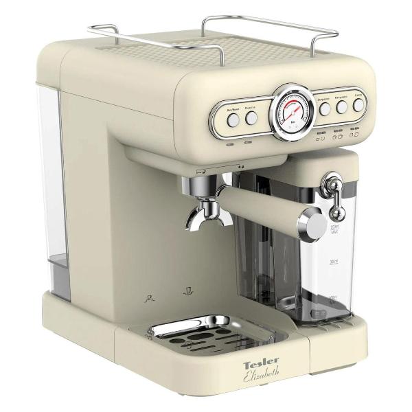 Изображение товара Кофеварка рожкового типа Tesler ECM-250 Beige