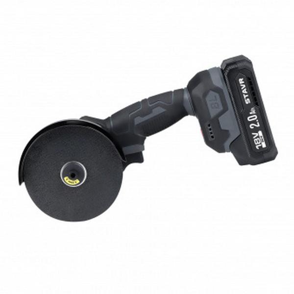 Изображение товара Аккумуляторная УШМ STAVR 18BL-76V-1