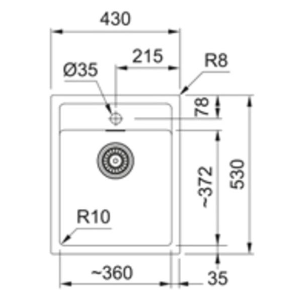 Изображение товара Мойка кухонная Franke SID 610-40 White