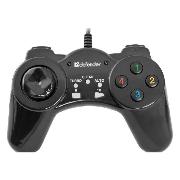 Изображение товара Игровой геймпад для ПК универсальный Defender Vortex USB 64249
