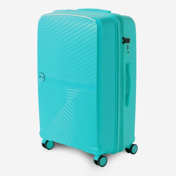 Изображение товара Чемодан FEELWAY на колесах M бирюзовый