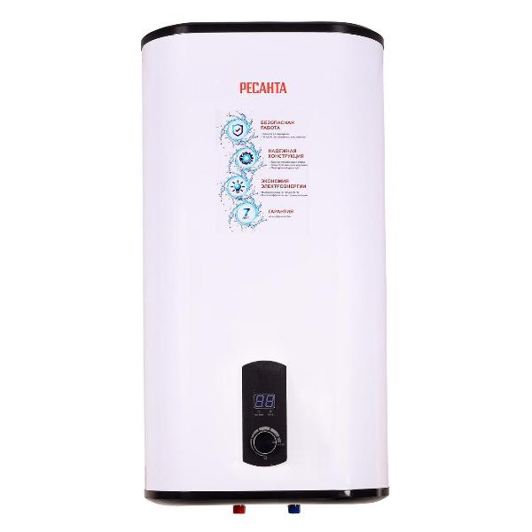 Изображение товара Водонагреватель накопительный Ресанта ВН-80В белый