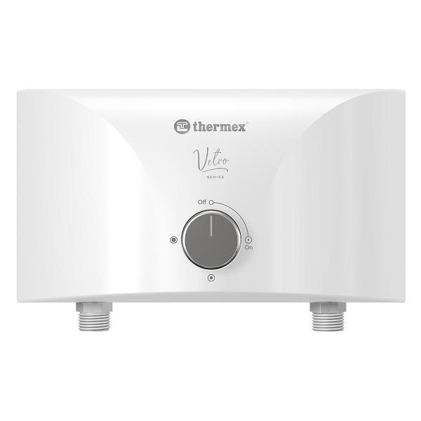 Изображение товара Водонагреватель проточный Thermex Vetro 6500 combi