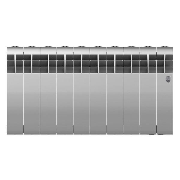 Изображение товара Радиатор отопления Royal Thermo BiLiner 350 Silver Satin VR80 - 10 секц.