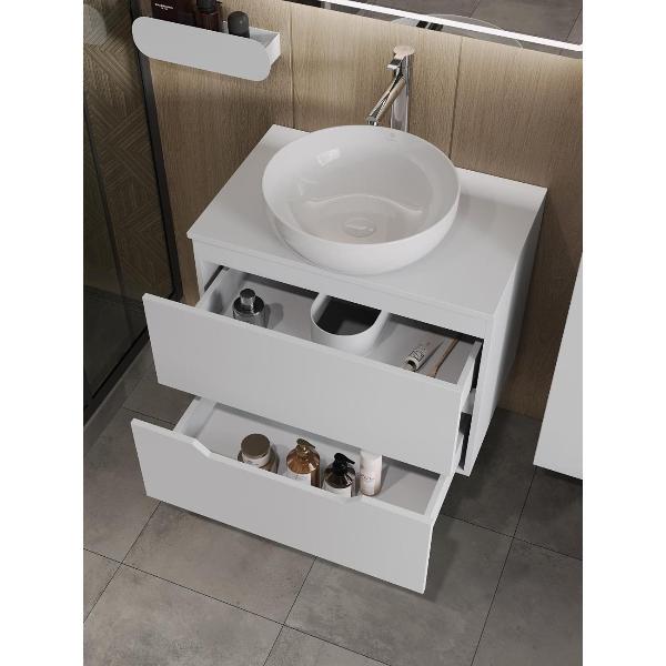 Изображение товара Тумба для ванной Orange Li-70TuwMDF+B07-420W