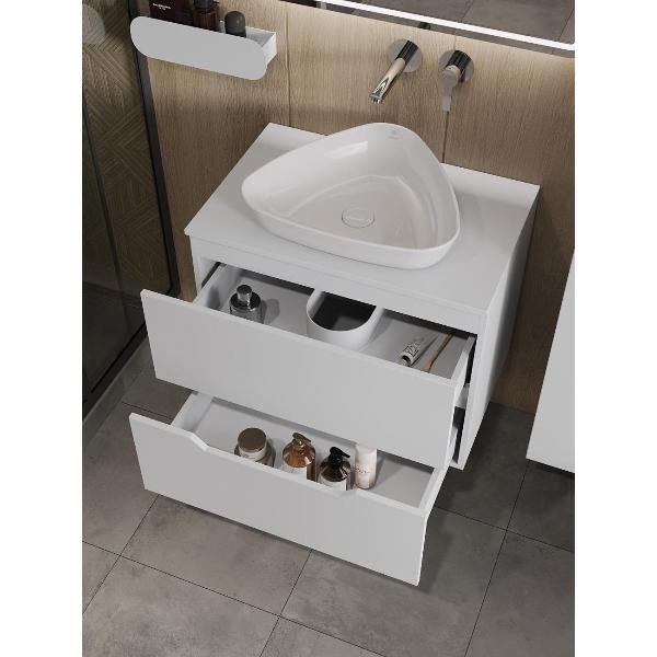 Изображение товара Тумба для ванной Orange Li-70TuwMDF+B07-500W