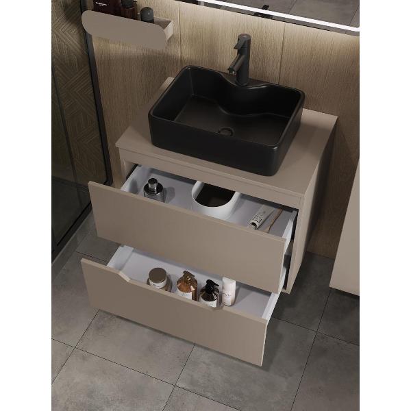 Изображение товара Тумба для ванной Orange Li-70TuLMDF+B01-475MB