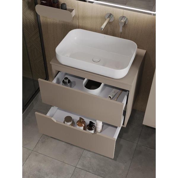 Изображение товара Тумба для ванной Orange Li-70TuLMDF+B03-600W