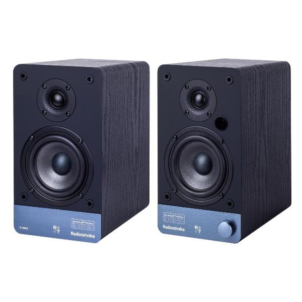 Изображение товара Активные полочные колонки Radiotehnika S-10NA Black Ash