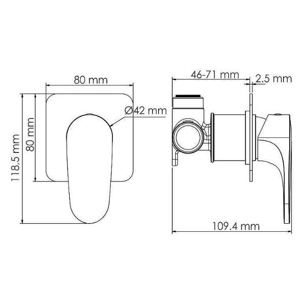 Изображение товара Смеситель Wasserkraft Havel 3651