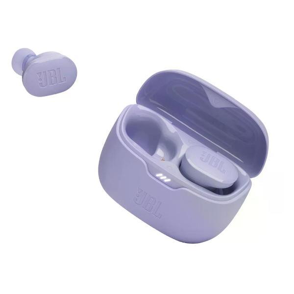 Изображение товара Наушники беспроводные JBL Tune Buds, фиолетовый JBLTBUDSPUR